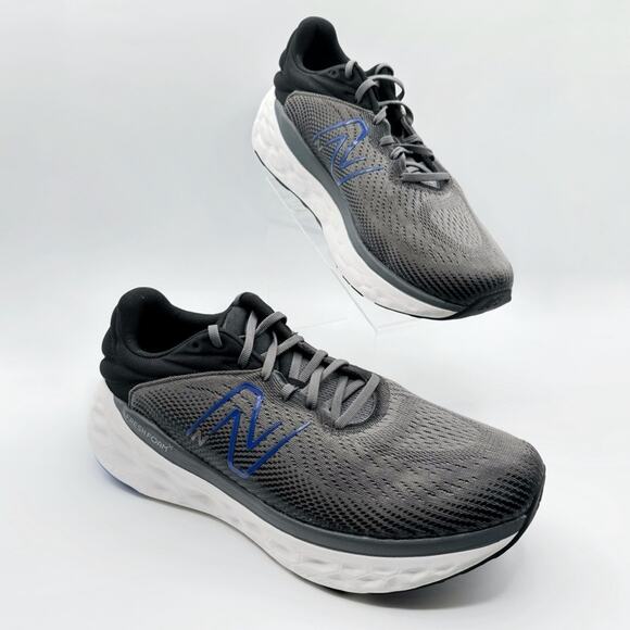 New Balance Other - New Balance Fresh Foam M840FCB Castlerock Marine Blue Black Sneakers 13 Wide
